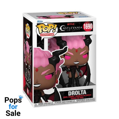 #1690 Drolta - Castlevania Nocturne Funko POP Preorder - PopsforSale.co.uk