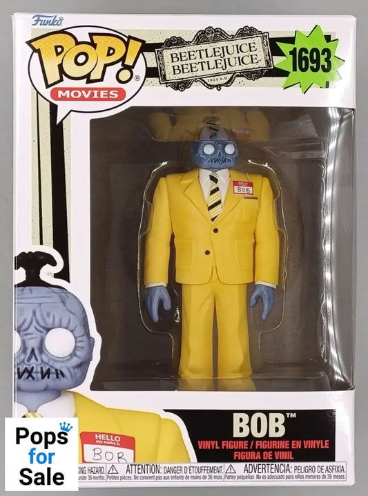 1693 Bob - Beetlejuice 2 - Horror Funko POP - Brand New