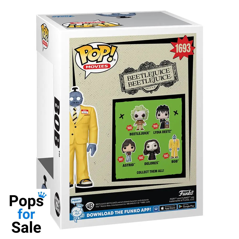 1693 Bob - Beetlejuice 2 Horror Funko Pop Preorder