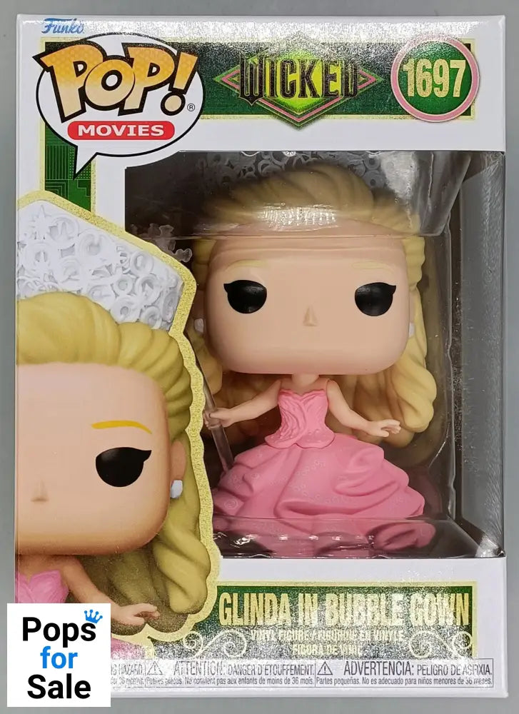 1697 Glinda in Bubble Gown - Wicked Funko POP - Brand New