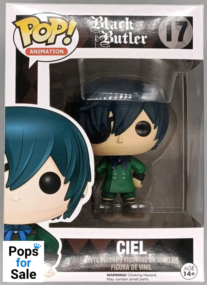 17 Ciel - Black Butler - Box Damaged Funko POP