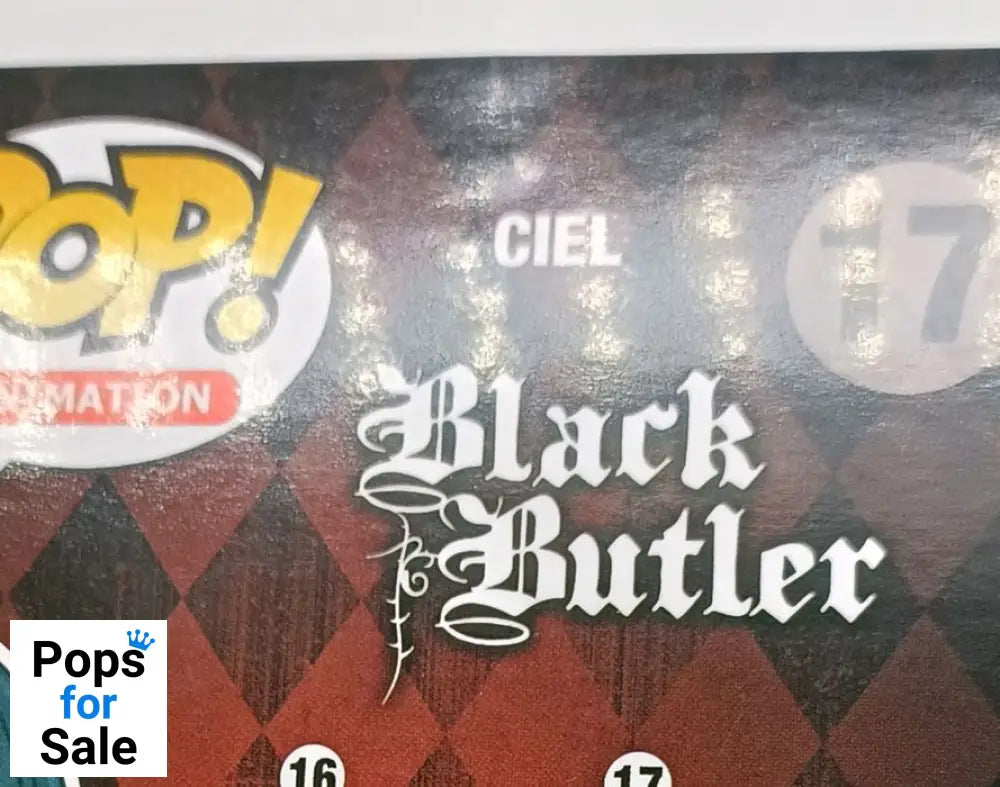 17 Ciel - Black Butler - Box Damaged Funko POP