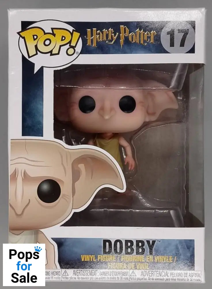 #17 Dobby - Harry Potter - Box Damaged Funko POP - PopsforSale.co.uk