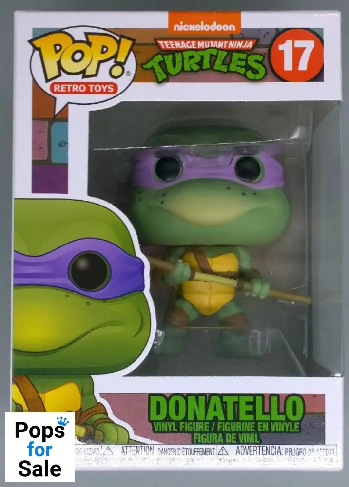 17 Donatello (Retro) - Teenage Mutant Ninja Turtles 1990 Funko POP