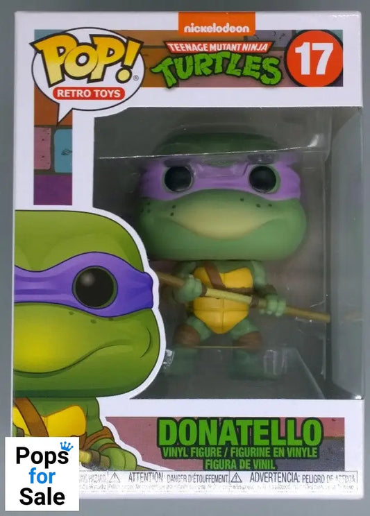 17 Donatello (Retro) - Teenage Mutant Ninja Turtles 1990 Funko POP