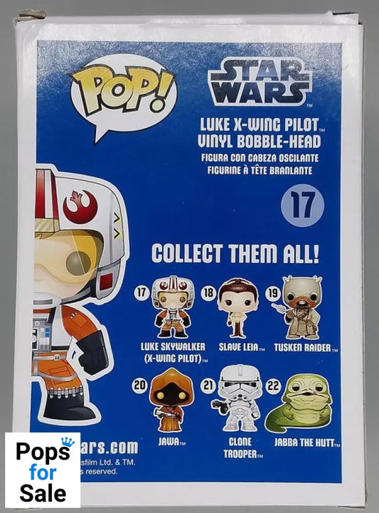#17 Luke Skywalker (X-Wing Pilot) - Star Wars - Box Damaged Funko POP