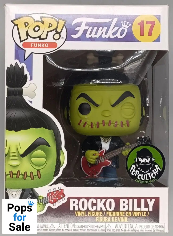 17 Rocko Billy - Funko (Originals) - Funko POP - Box Damaged