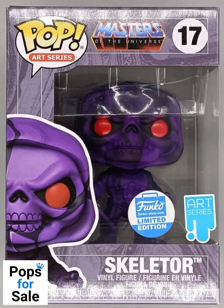 #17 Skeletor - Art Series - Masters of the Universe Funko POP