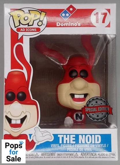 #17 The Noid - Dominos - Ad Icons - Box Damaged Funko POP - PopsforSale.co.uk