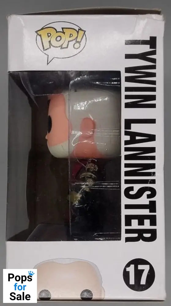 #17 Tywin Lannister (Gold Armor) Game of Thrones Box Damaged Funko POP - PopsforSale.co.uk