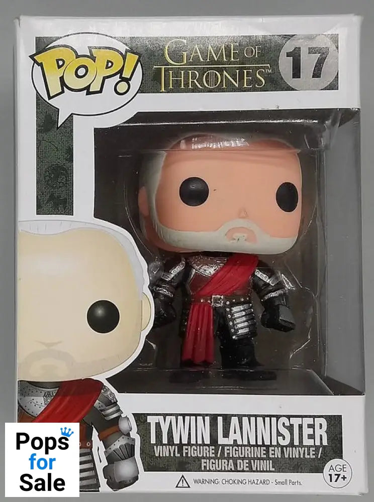 17 Tywin Lannister (Silver) - Game of Thrones - Funko POP - Box Damaged