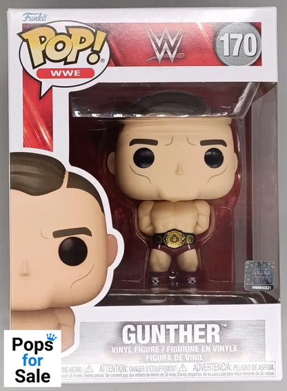 170 Gunther - WWE Funko POP - Brand New