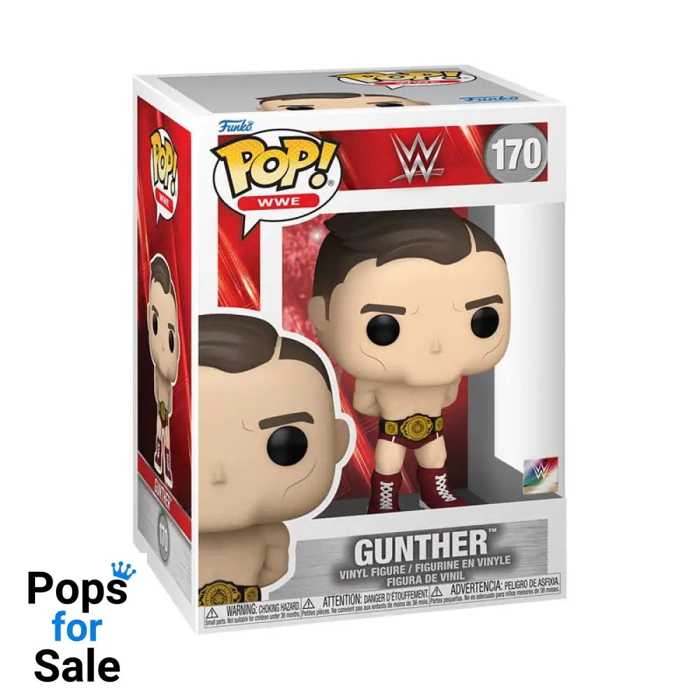 170 Gunther - Wwe Funko Pop Presale