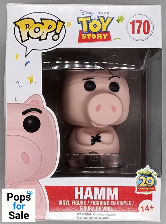 #170 Hamm - Disney Toy Story - Box Damaged Funko POP - PopsforSale.co.uk