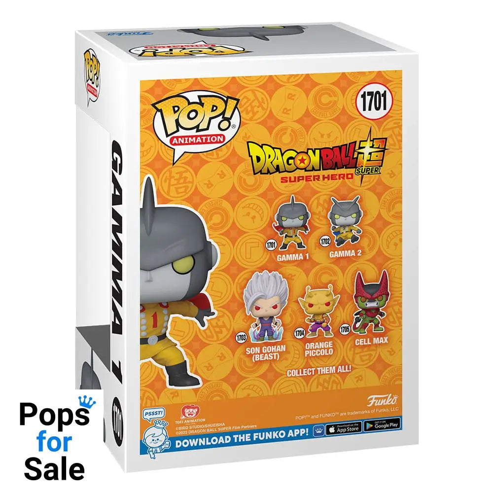 1701 Gamma 1 - Dragon Ball Super: Super Hero Funko POP Preorder