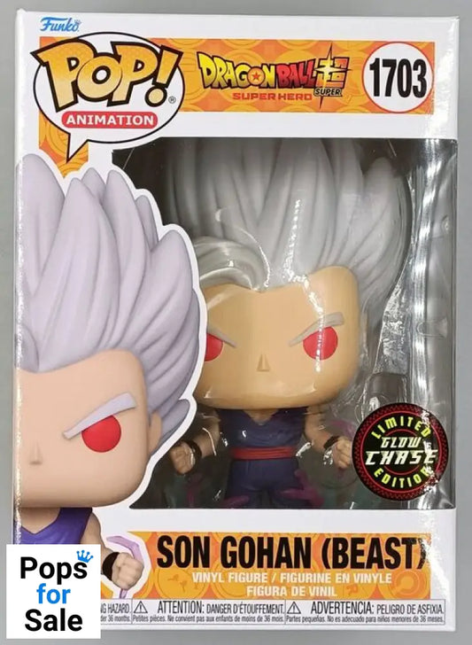 1703 Son Gohan (Beast) Glow Chase - Dragon Ball Super Hero Funko POP - Brand New