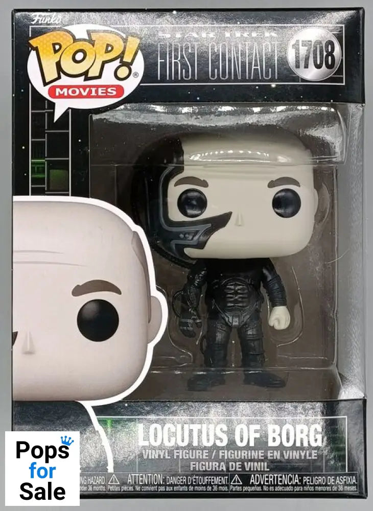 1708 Locutus of Borg - Star Trek: First Contact Funko POP - Brand New