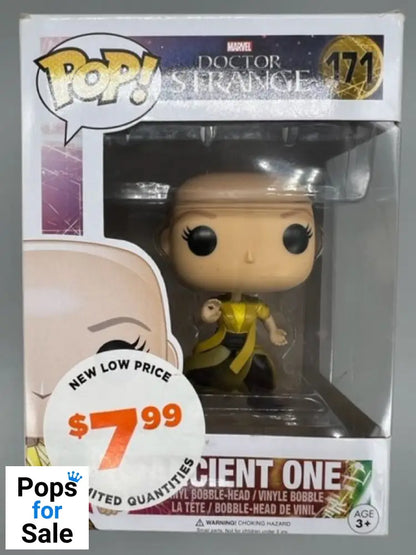 #171 Ancient One - Marvel Doctor Strange - Box Damaged Funko POP - PopsforSale.co.uk