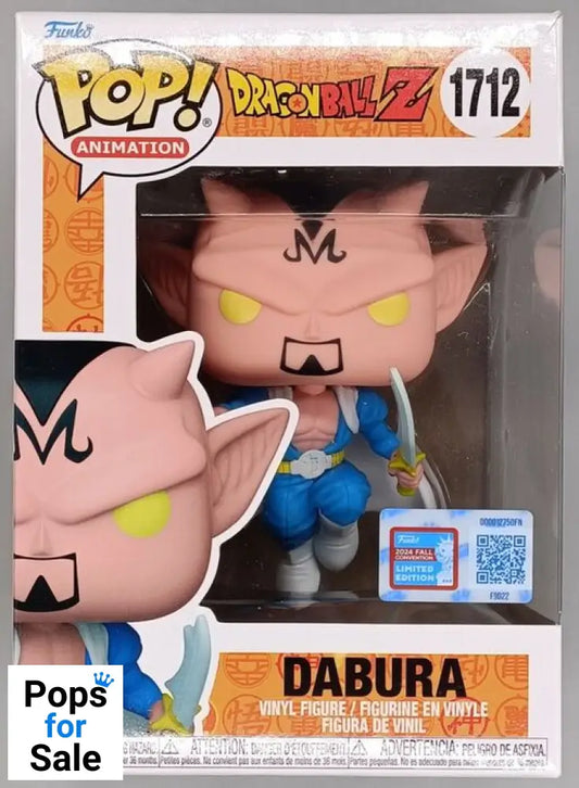 1712 Dabura - Dragon Ball Z - 2024 Con Funko POP - Brand New