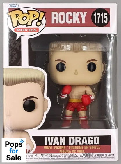 1715 Ivan Drago - Rocky Funko POP - Brand New