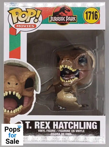 1716 T. Rex Hatchling - Jurassic Park Funko POP - Brand New