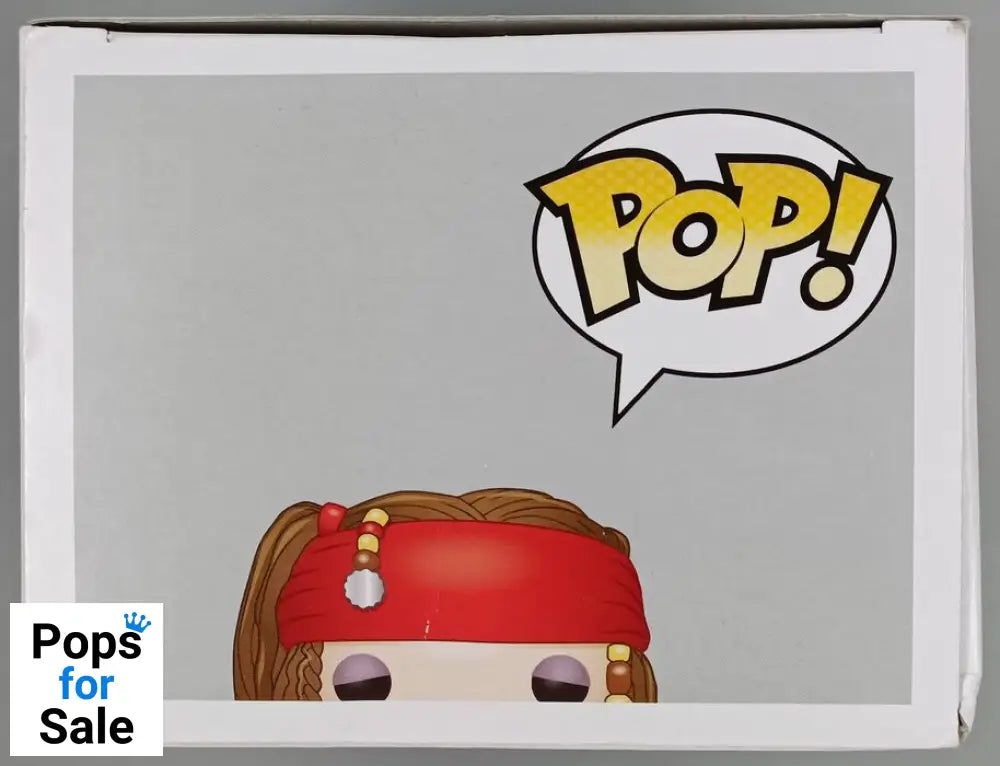 #172 Captain Jack Sparrow Disney Pirates of the Caribbean Damaged Box Funko POP
