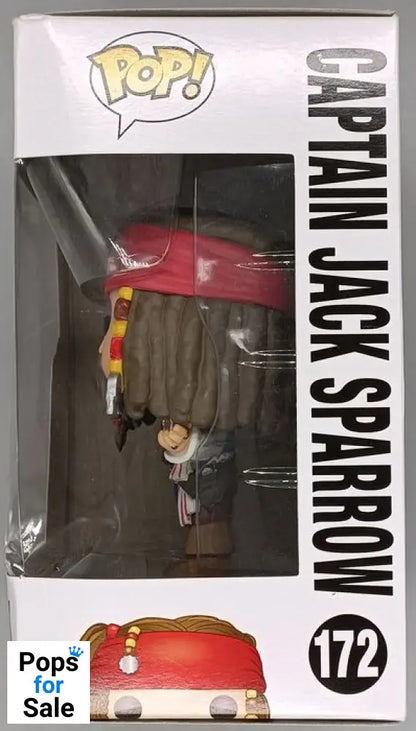 #172 Captain Jack Sparrow Disney Pirates of the Caribbean Damaged Box Funko POP