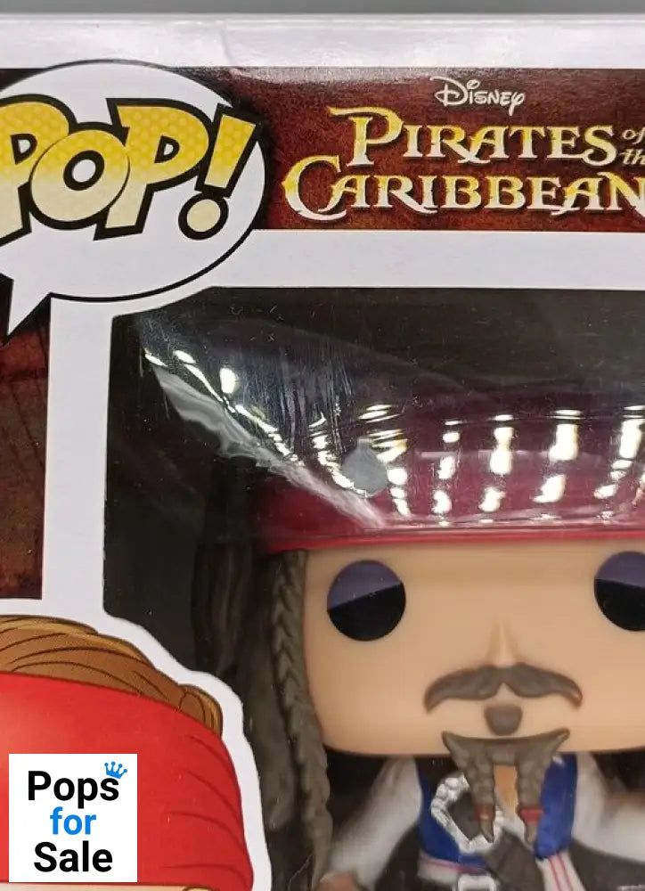 #172 Captain Jack Sparrow Disney Pirates of the Caribbean Damaged Box Funko POP