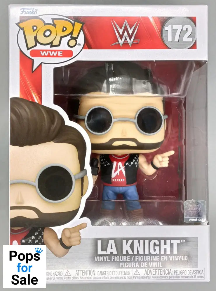 172 LA Knight - WWE Funko POP - Brand New