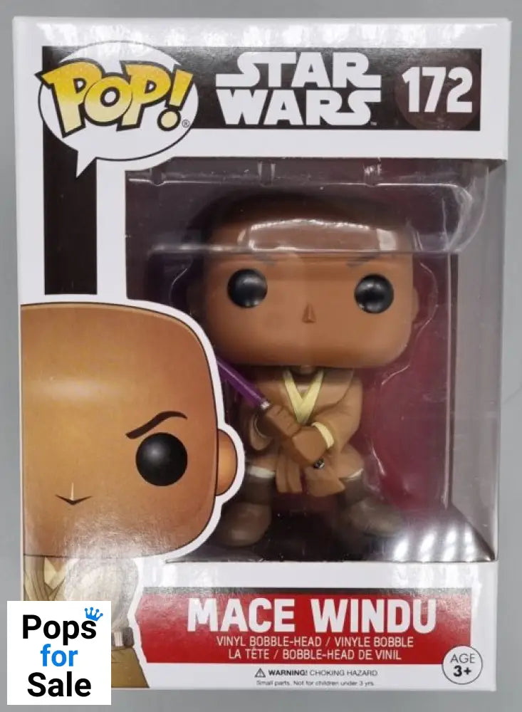 #172 Mace Windu - Star Wars Funko POP - PopsforSale.co.uk