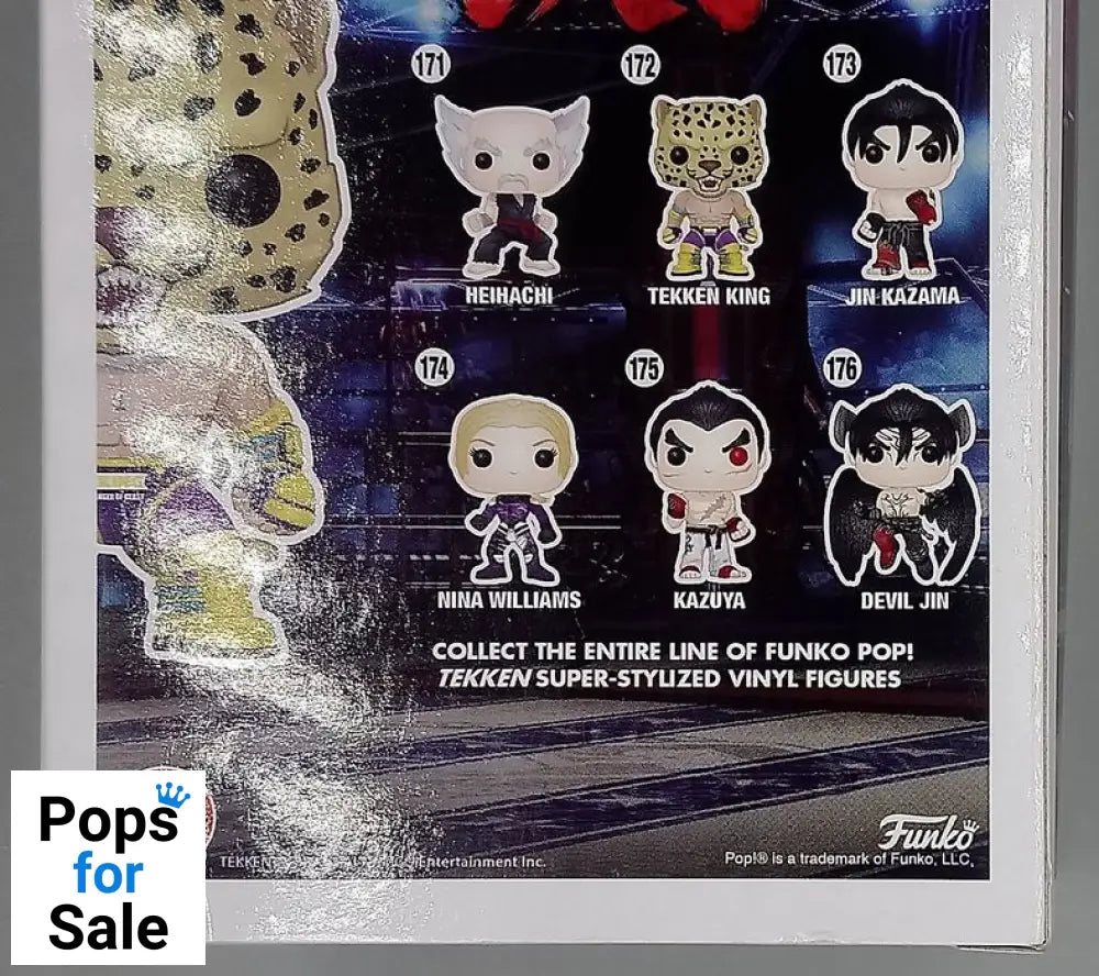 172 Tekken King - Tekken - Funko POP - Box Damaged
