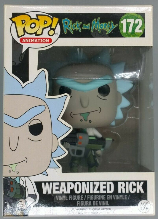 #172 Weaponized Rick - Rick and Morty Funko POP - PopsforSale.co.uk