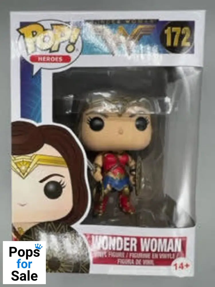 #172 Wonder Woman - DC Wonder Woman - Box Damaged Funko POP