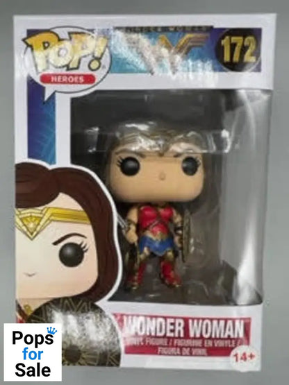 #172 Wonder Woman - DC Wonder Woman - Box Damaged Funko POP - PopsforSale.co.uk