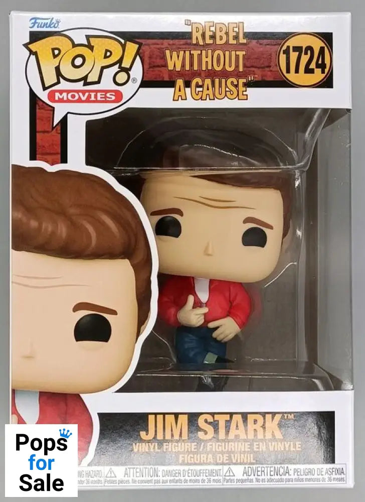 1724 Jim Stark - Rebel Without A Cause Funko POP - Brand New
