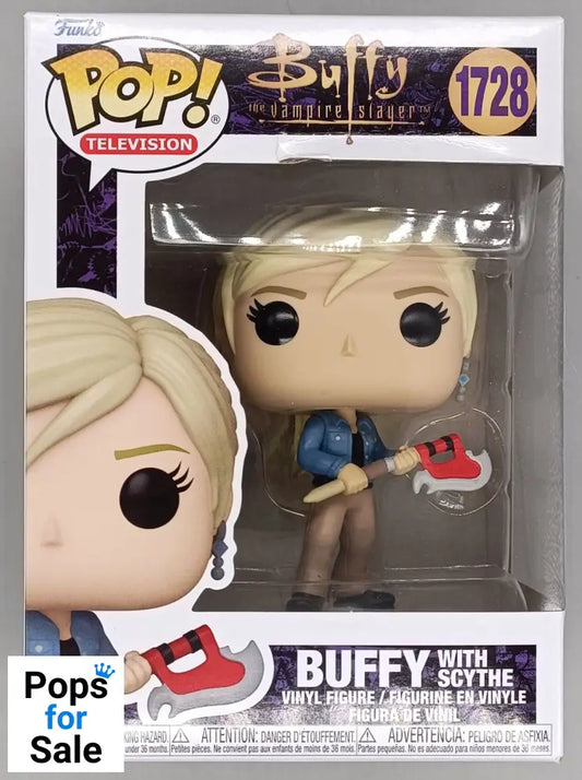 1728 Buffy w/Scythe - Buffy the Vampire Slayer Funko POP - Box Damaged