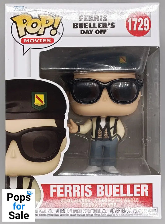 1729 Ferris Bueller - Ferris Bueller's Day Off Funko POP - Brand New