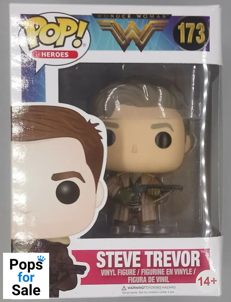 #173 Steve Trevor - DC Wonder Woman - Box Damaged Funko POP