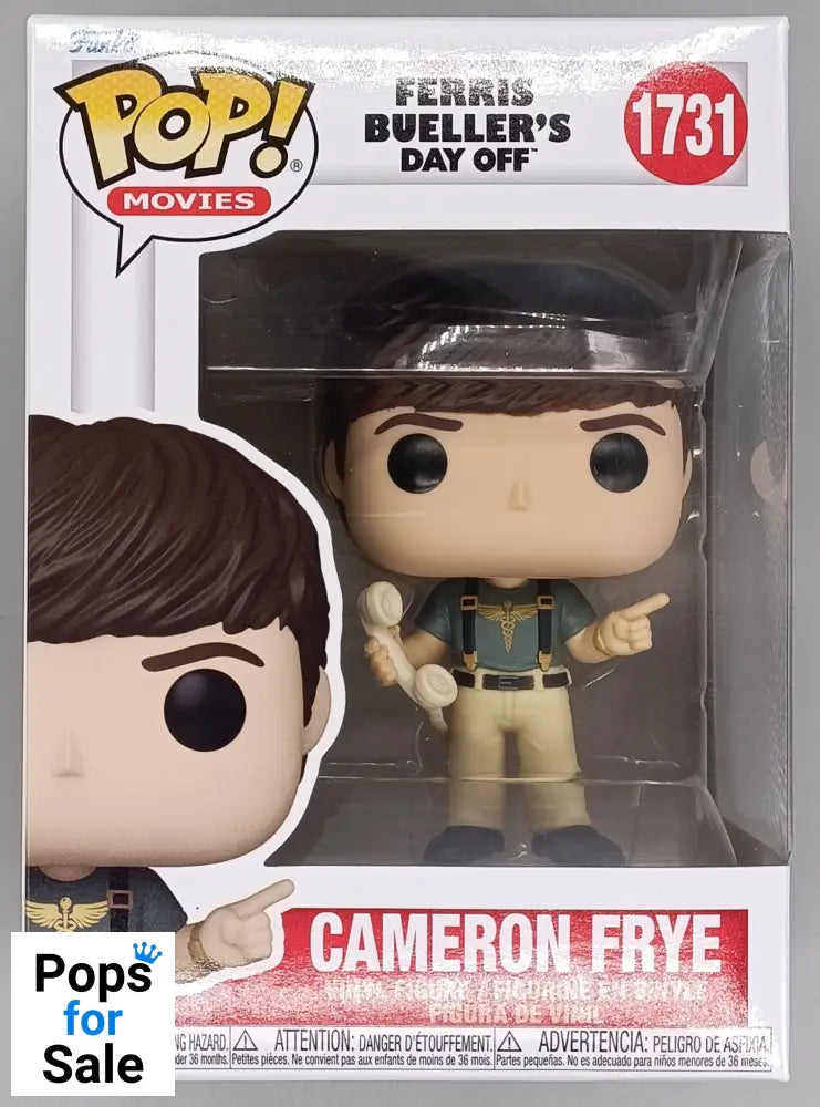 1731 Cameron Frye - Ferris Bueller's Day Off Funko POP - Brand New