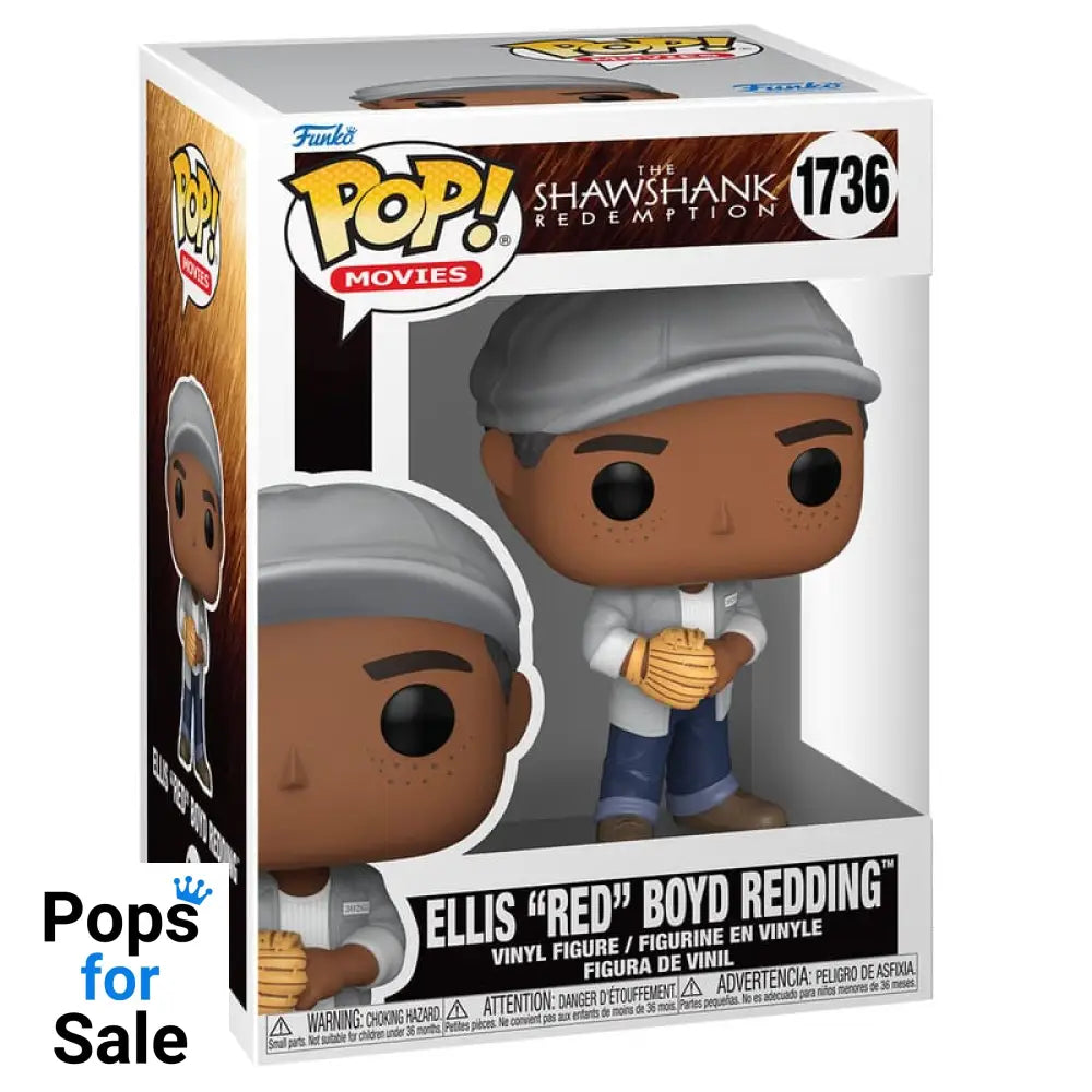 1736 Ellis ’Red’ Boyd Redding - The Shawshank Redemption Funko Pop Preorder