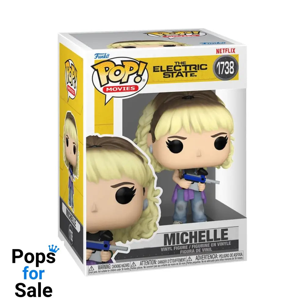 1738 Michelle with Paintball Gun - Electric State Funko POP - PRESALE