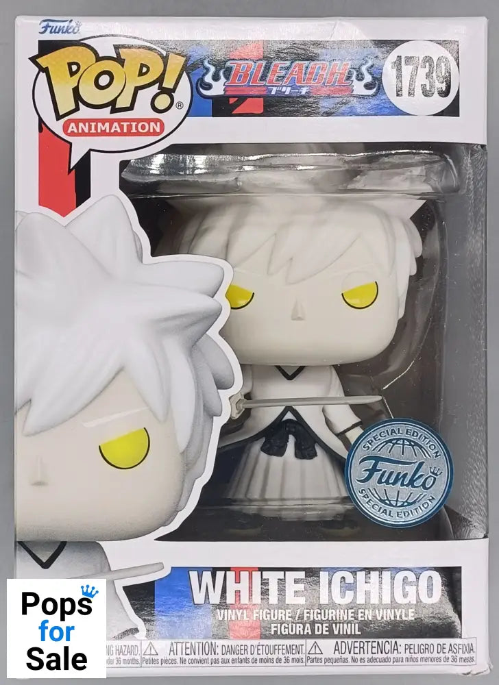 1739 White Ichigo - Bleach - Funko POP - Box Damaged