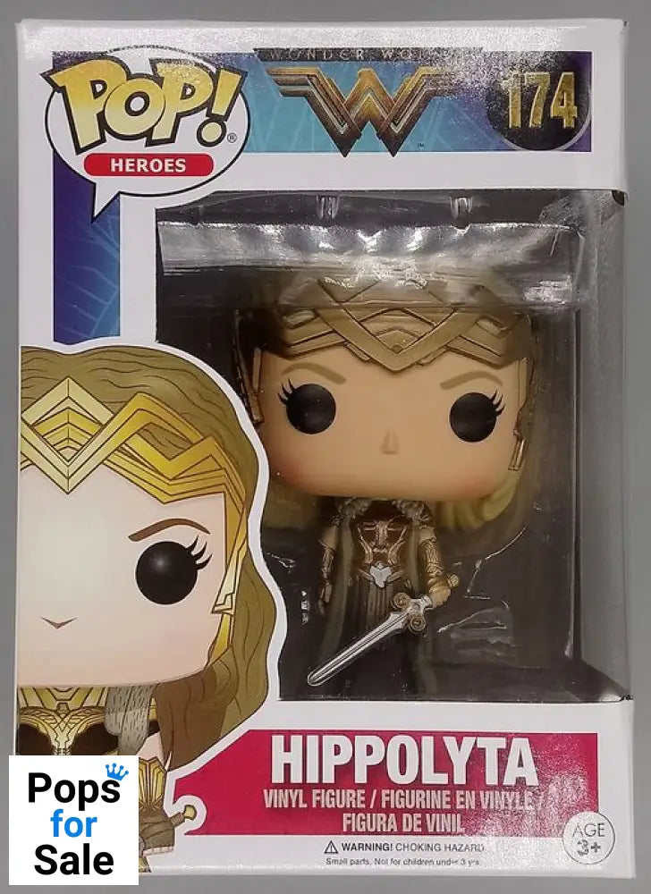 #174 Hippolyta - DC Wonder Woman - Box Damaged Funko POP