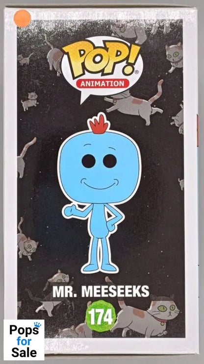 174 Mr. Meeseeks - Rick and Morty - Box Damaged Funko POP