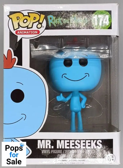 174 Mr. Meeseeks - Rick and Morty - Box Damaged Funko POP