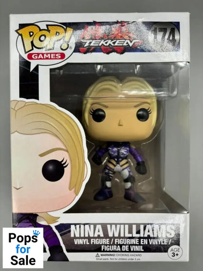 174 Nina Williams - Tekken - Box Damaged Funko POP