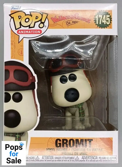 1745 Gromit - Wallace & Gromit - Box Damaged Funko POP