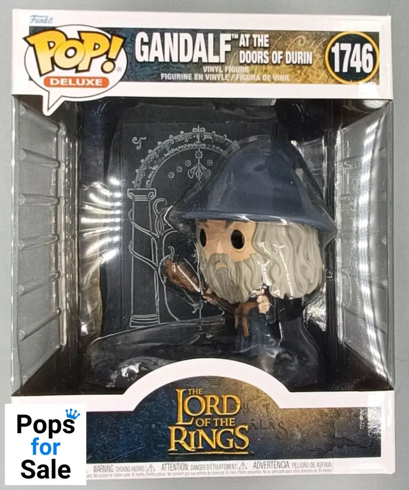 1746 Gandalf at Doors Of Durin - Deluxe - The Lord of the Rings Funko POP - Brand New