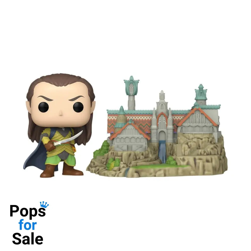 1747 Elrond With Rivendell - Town The Lord Of The Rings Funko Pop Presale