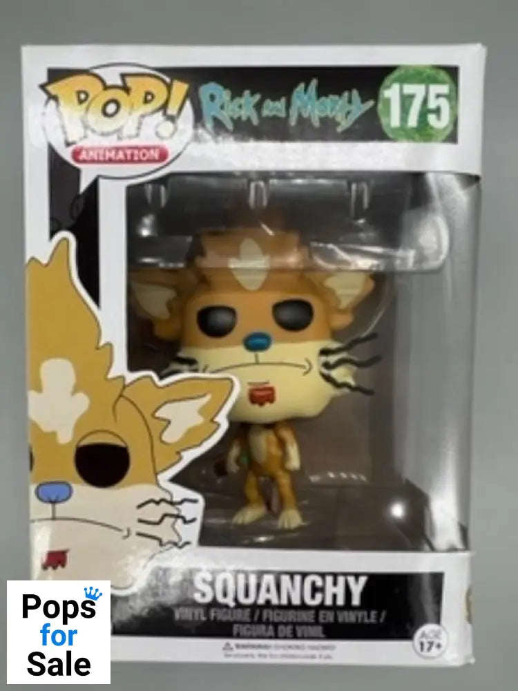 175 Squanchy - Rick and Morty - Box Damaged Funko POP